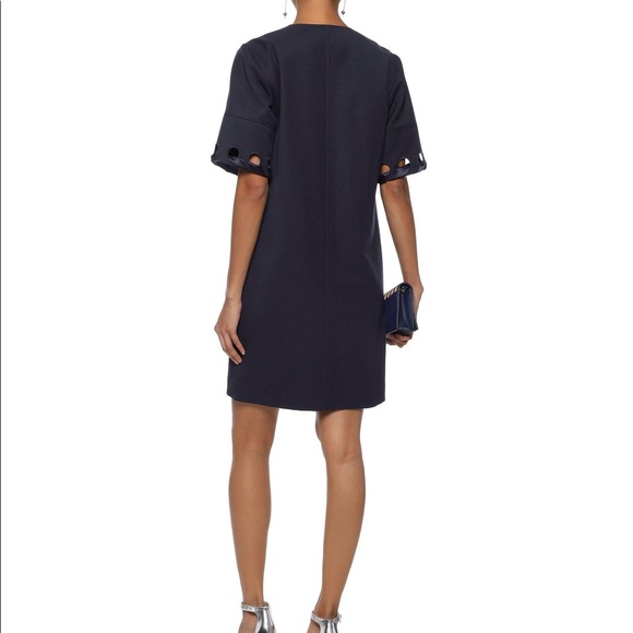 Cutout wool-twill mini dress by Victoria Beckham - Picture 3 of 5
